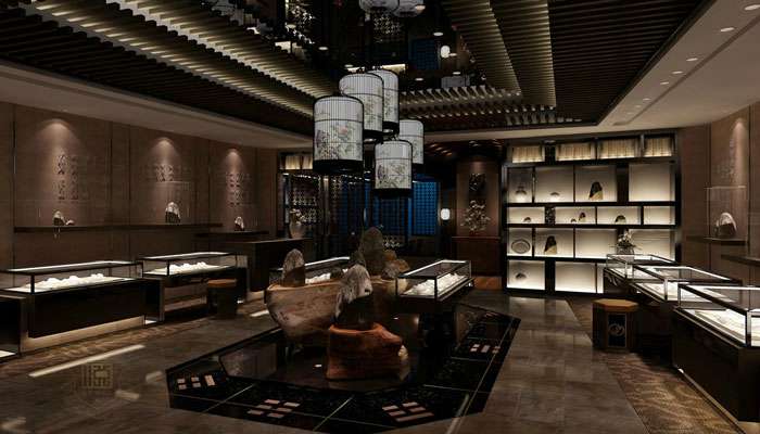 品牌珠寶店裝修設(shè)計效果圖