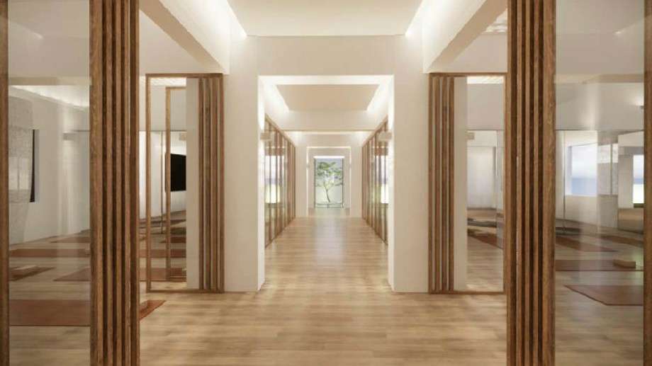 瑜伽館裝飾設(shè)計(jì)效果圖