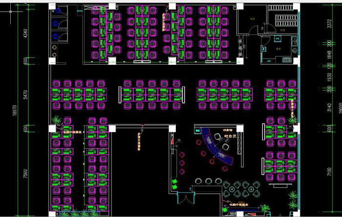 電競網(wǎng)咖裝修設(shè)計(jì)效果圖