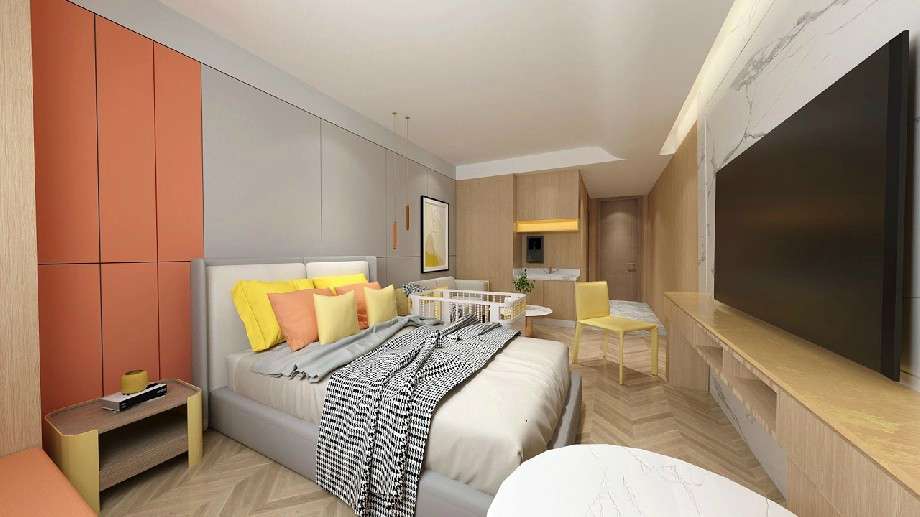 1200平米產(chǎn)后月子護理中心裝修效果圖