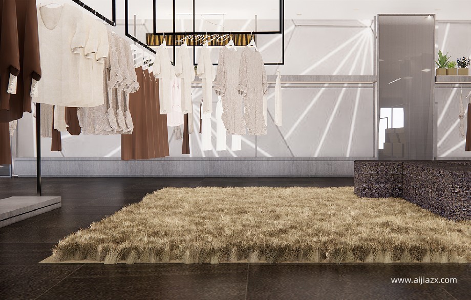 中牟商場品牌服裝店裝修設(shè)計(jì)效果圖