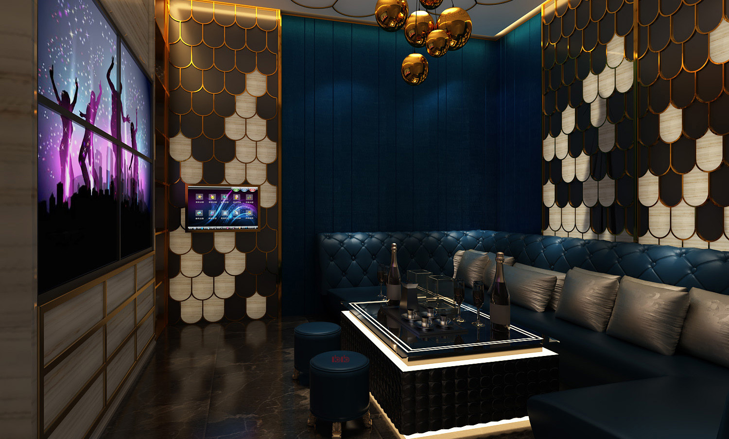 鄭州酒吧裝修設計效果圖