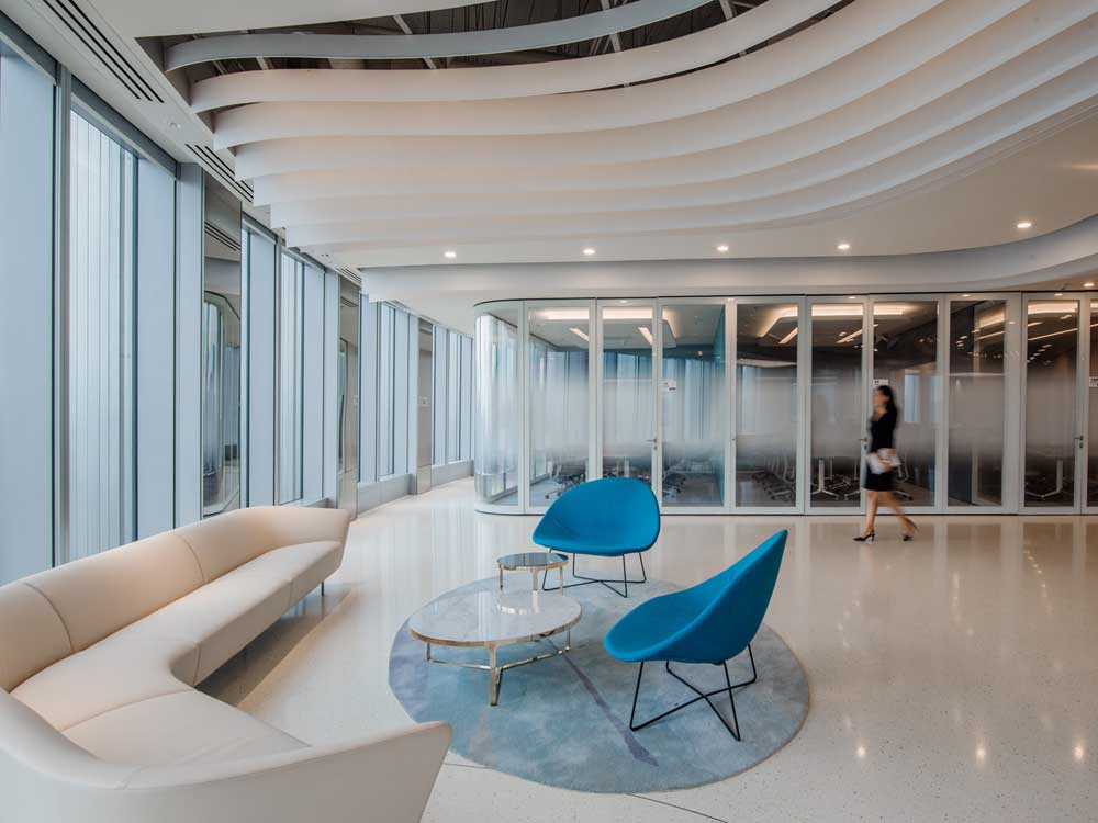 鄭州事務所辦公空間裝修設計，麻繩工作室效果圖