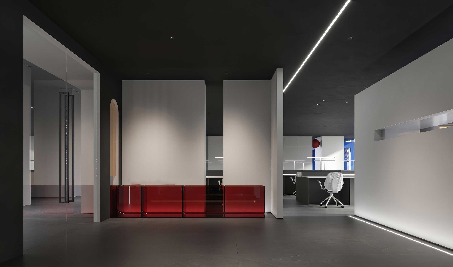 780平米鄭州辦公室設計裝修效果圖