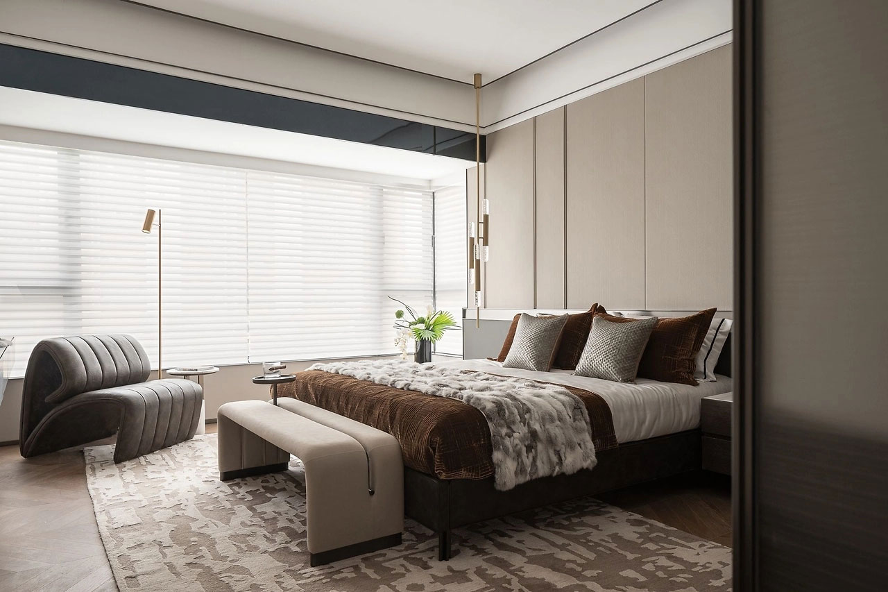 144平米美盛教育港灣家裝設計裝修效果圖