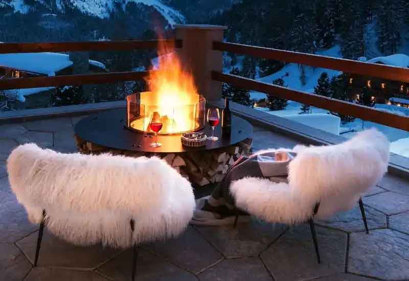 鄭州別墅裝修設(shè)計(jì)：別墅的戶(hù)外壁爐設(shè)計(jì)與施工