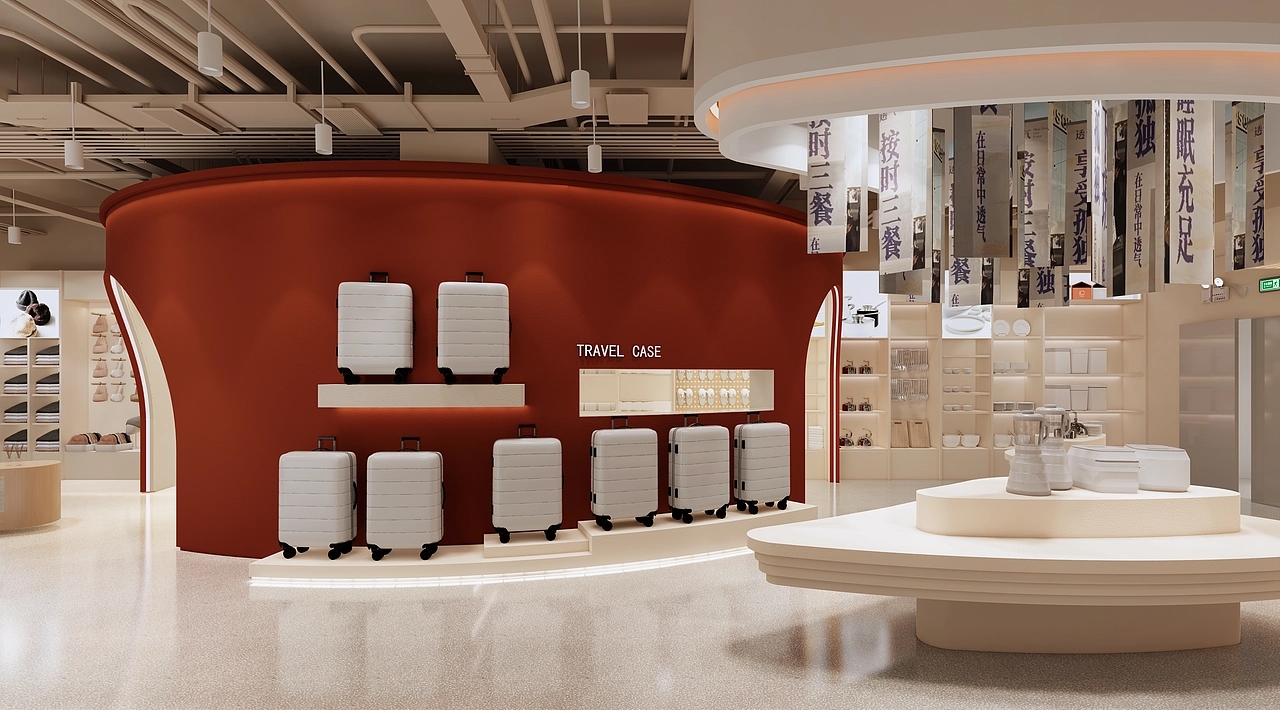 800平米鄭州家紡店面裝修設(shè)計(jì)效果圖