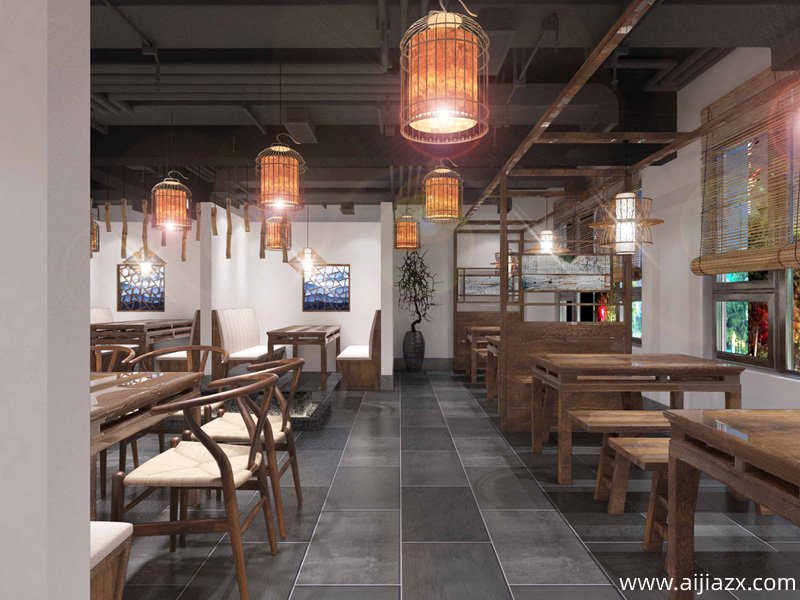 鄭州中式餐廳設(shè)計理念