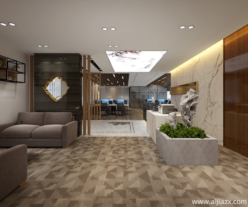 鄭州辦公室裝修，如何設(shè)計(jì)形象墻？